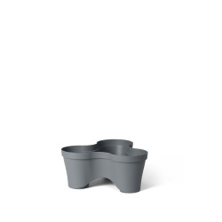 Pot bleu-gris Aromatic Crazy – jardinière élégante | GARDEN ID