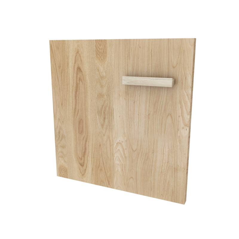 Set de portes pour caisson Fjord 60 cm bois naturel 2 pièces AURLANE