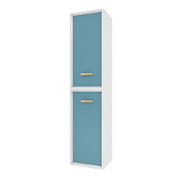 Colonne Fjord Bleue 35cm – Meuble Salle de Bain | AURLANE