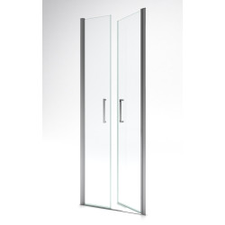 Porte de douche Saloon chromé 70x200cm | AURLANE