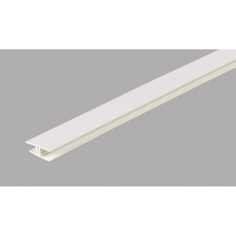 Moulure jointive blanche pour lambris 260 cm