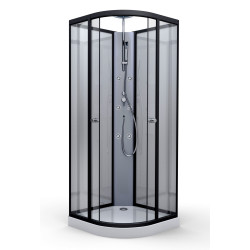 Cabine de douche Carlton 85x85 AURLANE Hydromassante | AURLANE
