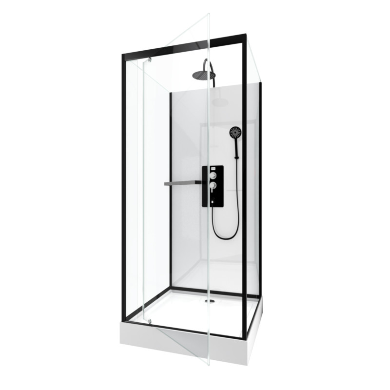 Cabine de douche City 90 x 90 x 230 cm AURLANE