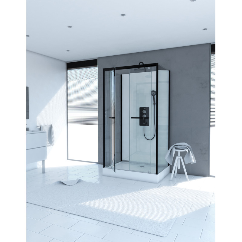Cabine de douche City 80x110 – Douche Simple | AURLANE