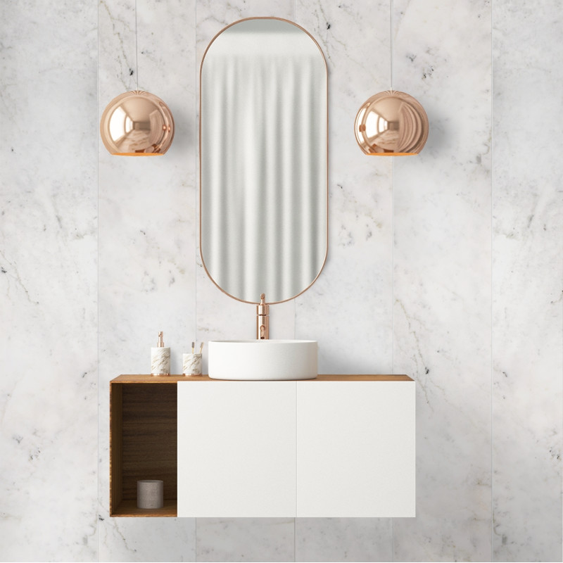 Lambris Nude Marble Hydrofuge – Plafond Élégant | MAESTRO