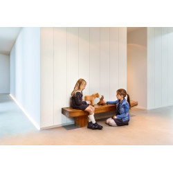 Lambris Frêne blanc – Habillage de plafond | MAESTRO