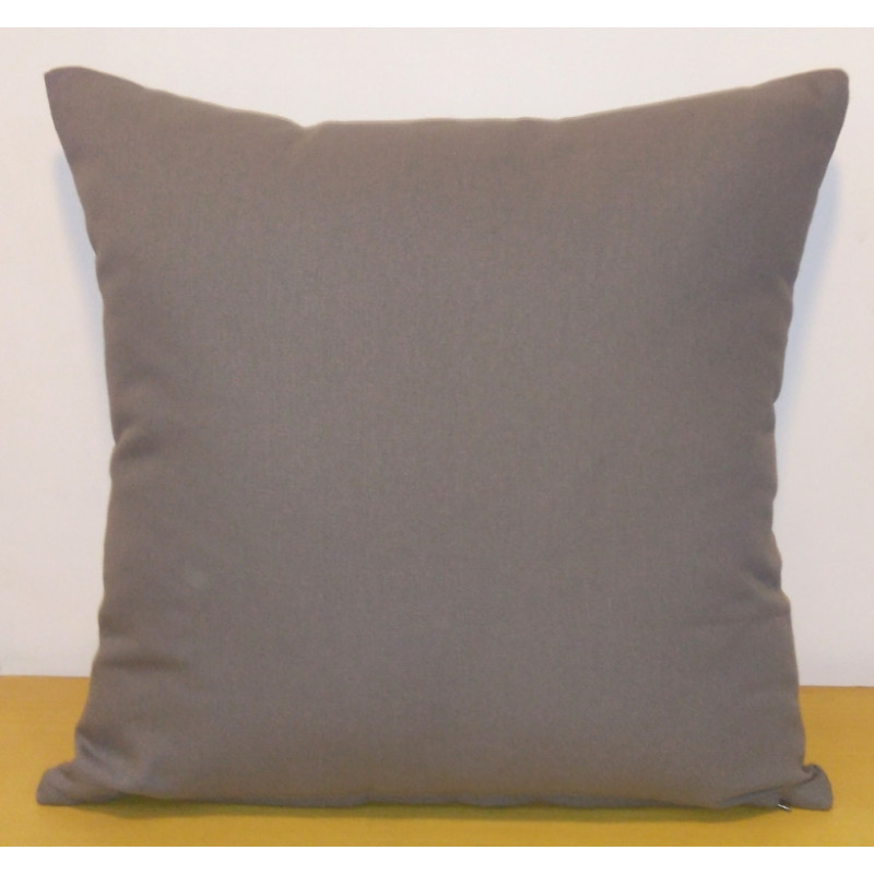 Coussin déhoussable gris foncé Jaya 40 x 40 cm INVENTIV