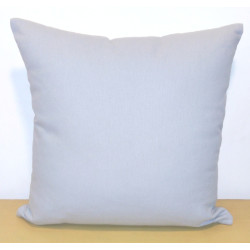 Coussin Jaya 40x40cm Gris Clair – Déhoussable | INVENTIV

