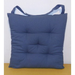 Galette de chaise Jaya bleue 40x40cm – Confort & Style | INVENTIV