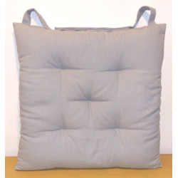 Galette de chaise Jaya grise – Confort & Style | INVENTIV