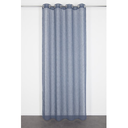 Voilage bleu Nelia 140x240cm – Élégance & Lumière | INVENTIV
