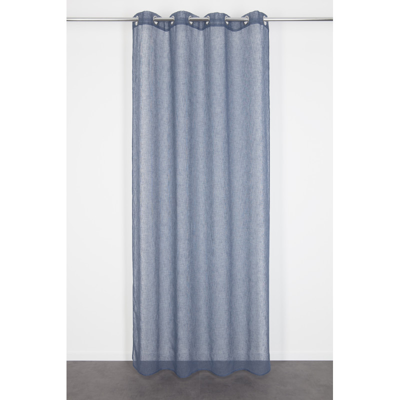 Voilage bleu Nelia 140 x 240 cm INVENTIV