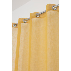 Voilage jaune Nelia 140x240 cm – Déco Lumineuse | INVENTIV