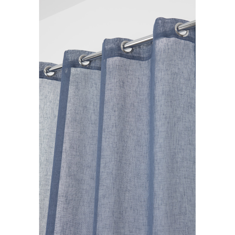 Voilage bleu Nelia 140x240cm – Élégance & Lumière | INVENTIV Voilage bleu Nelia 140x240cm – Élégance & Lumière | INVENTIV
