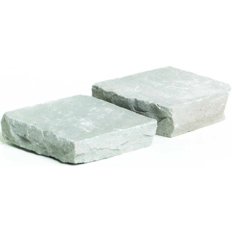 Palette 650 Pavés gris Cobles 14 x 14 cm COBO GARDEN (livraison à domicile)