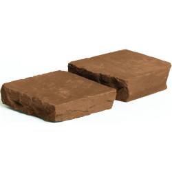 Palette 650 Pavés bruns Cobles 14 x 14 cm COBO GARDEN (livraison à domicile)