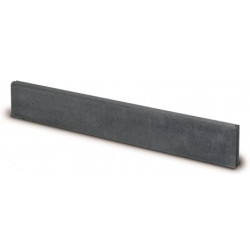 Palette 64 Bordures noires en béton 100 x 15 x 5 cm (livraison à domicile)