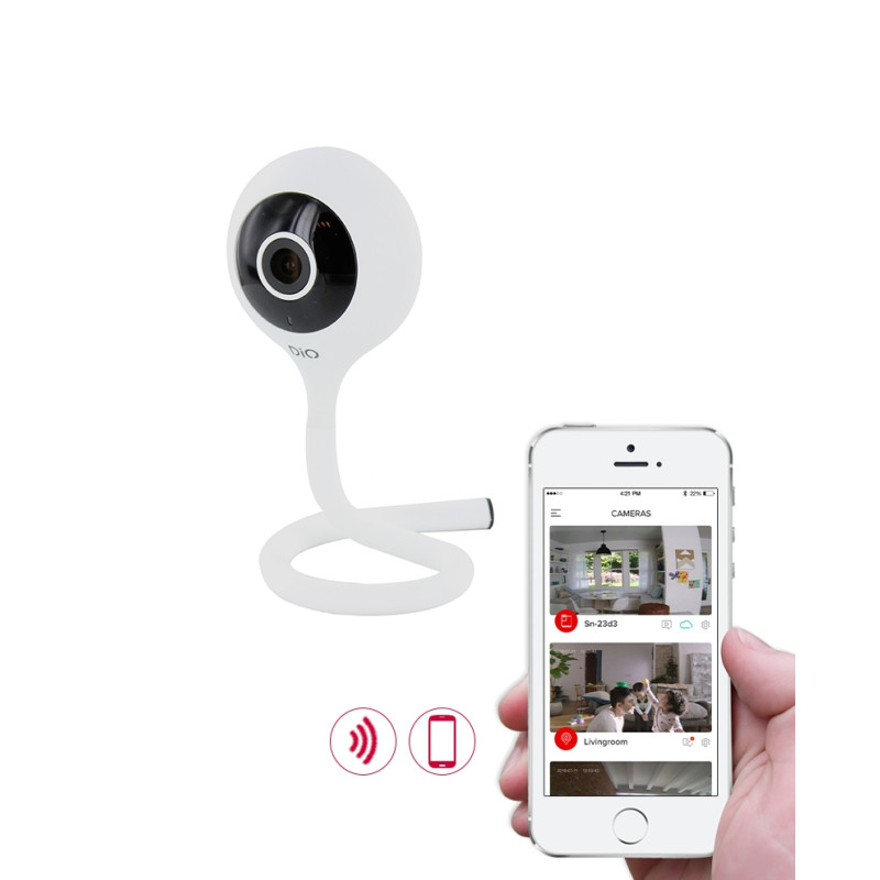 Caméra HD FI01 Wi-Fi avec détecteur de son CHACON