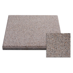 Dalle de terrasse brune 40 x 40 x 3,7 cm COBO GARDEN