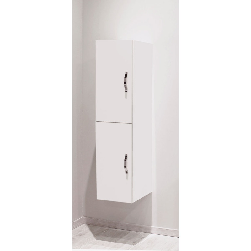 Porte pour colonne de salle de bain Mixy blanc 2 pièces