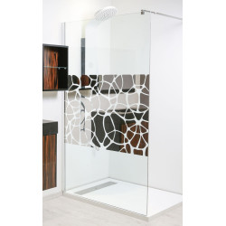 Paroi de douche Alea 120x200 cm - Porte et paroi de douche | AYOR BATHROOM