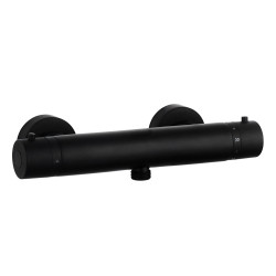 Mitigeur de douche Silky noir mat – Élégance et confort | AYOR BATHROOM