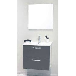 Façade Meuble Mixy Gris 60cm – Style & Rangement | AYOR BATHROOM
