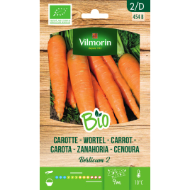 Semences de carotte Berlicum 2 Bio VILMORIN