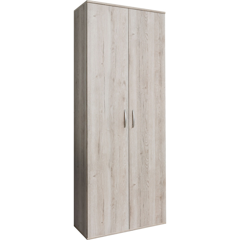Armoire Multifonctionnelle Grise 187 X 70 X 34 Cm