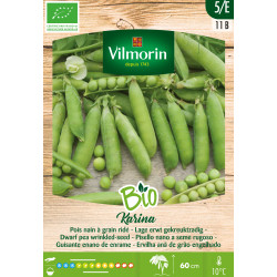 Semences Pois Nain Karina Bio – Culture Facile | VILMORIN