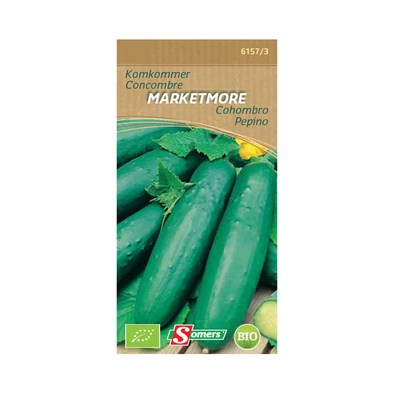 Semences de concombre Marketmore Bio SOMERS