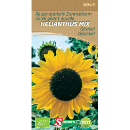 Semences de soleil géant double Helianthus Mix Bio SOMERS