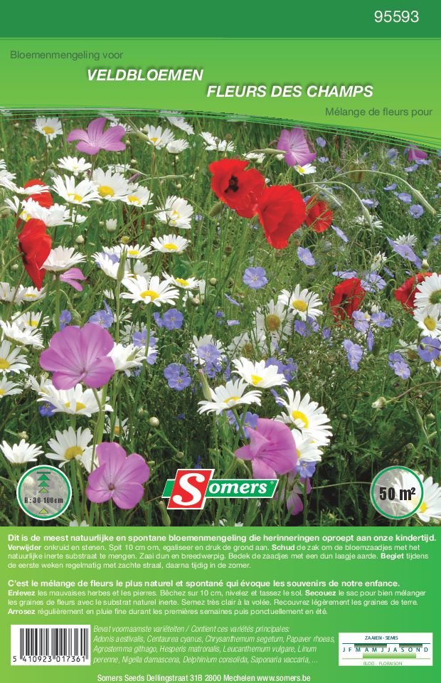 Melange De Semences De Fleurs Des Champs Somers