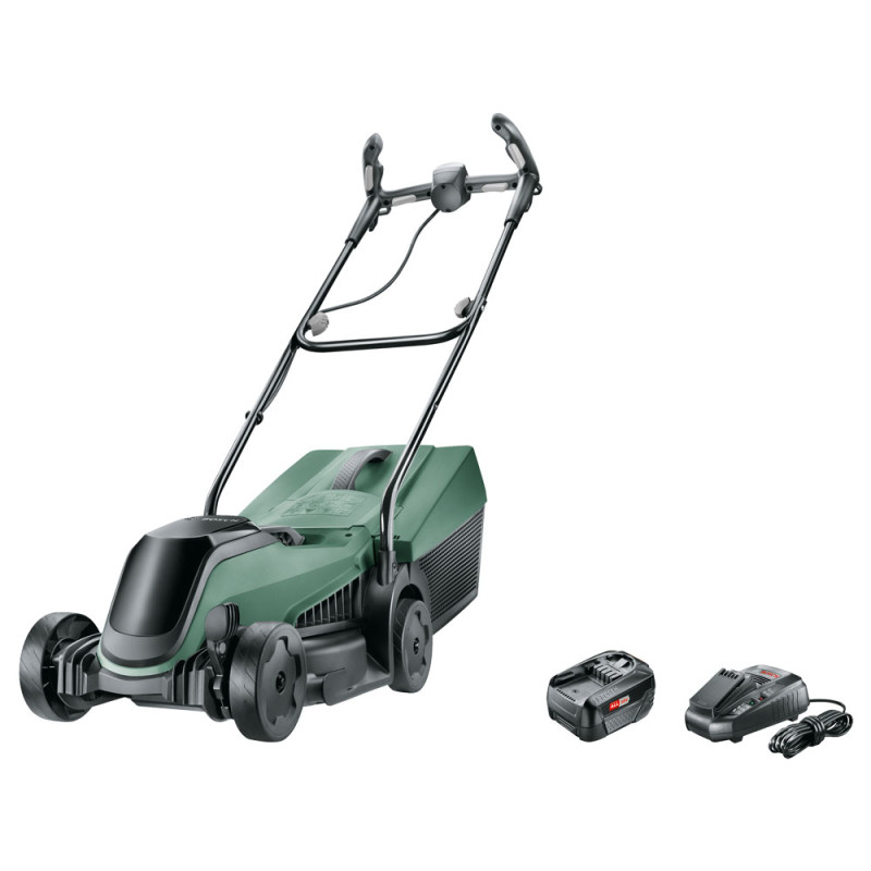 Tondeuse à gazon sur batterie CityMower 18-300 avec batterie et chargeur BOSCH