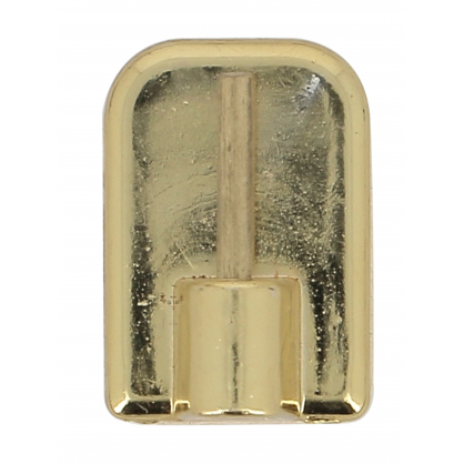 Support de tringlerie adhésif rectangulaire doré 4 pièces MOBOIS