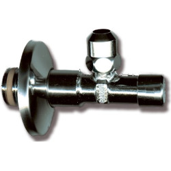 Robinet d'arrêt équerre M 1/2" x 10 mm SANINSTAL