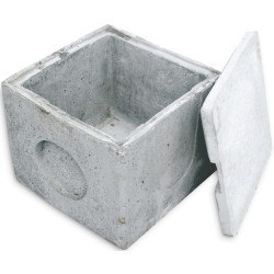 Chambre de visite eaux usées 40x40x40cm – Évacuation fiable | COECK