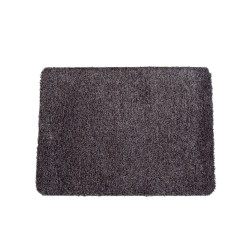 Paillasson en coton anthracite 40 x 60 cm ADVOTEX