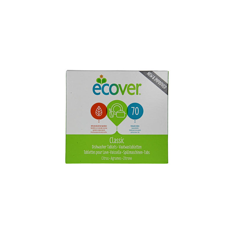 Tablette pour lave-vaiselle 1,4 kg 70 pièces ECOVER