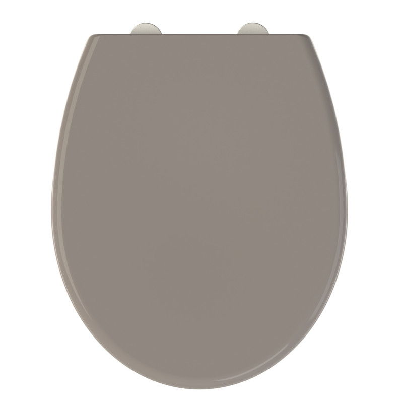 Abattant de toilette Fally en thermodur taupe ALLIBERT