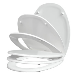 Abattant WC Serenity 2 Blanc – Bois Compressé | ALLIBERT