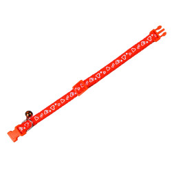 Collier pour chat 20 - 30 cm orange