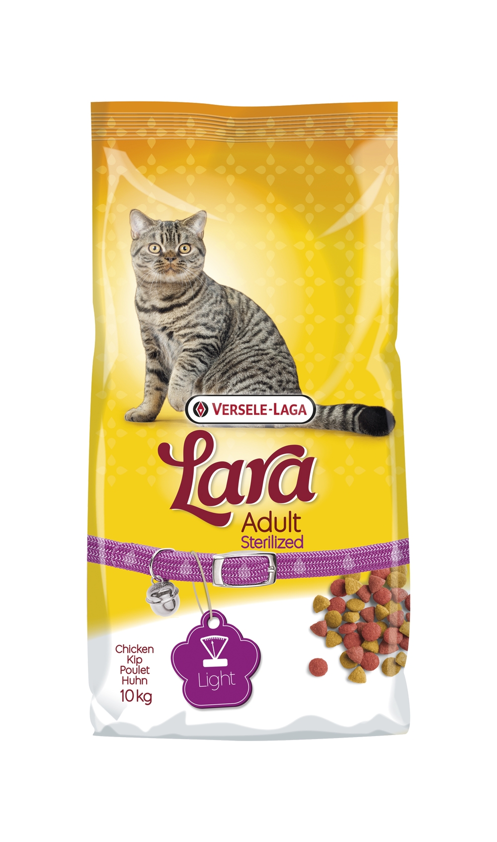 Sac de croquettes pour chat stérilisé 10 kg