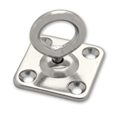 Anneau mobile platine carrée corde Ø 5mm – Sécurité | CHAPUIS


