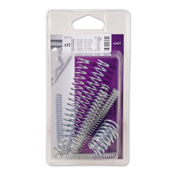 Assortiment ressorts compression 12 pièces – Qualité pro | CHAPUIS