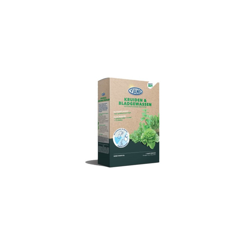 Engrais soluble pour épices et plantes à feuilles Happy Bio 0,26 kg