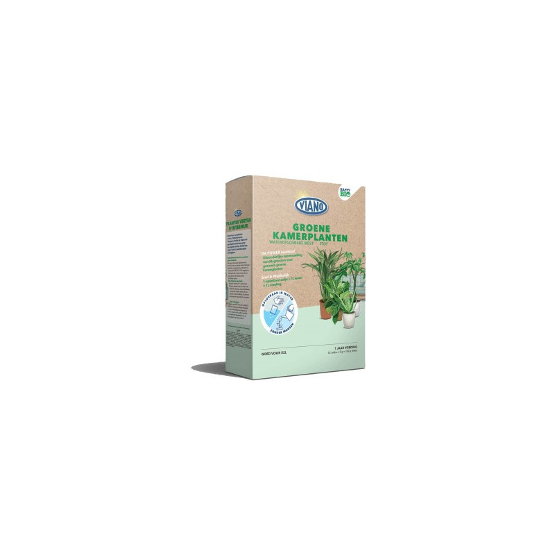 Engrais soluble pour plantes vertes d'intérieur Happy Bio 0,26 kg