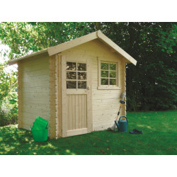 Abri de jardin bois Saran 28mm 2.98x1.98m | SOLID