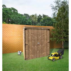 Abri de jardin bois Traditionnel SOLID 183x90x180cm | SOLID