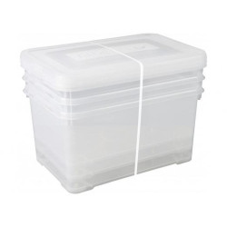 Box de rangement Handy Box 50 L 3 pièces